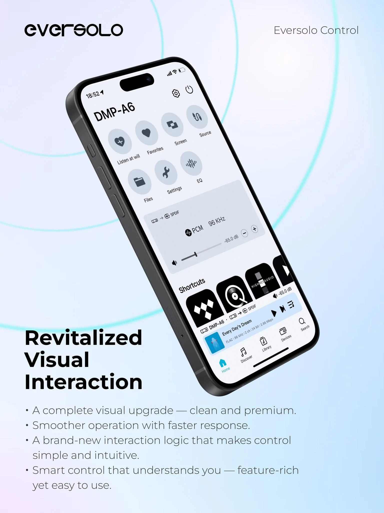 Sleek Look, Smoother Experience – Eversolo Control Gets a Complete Update