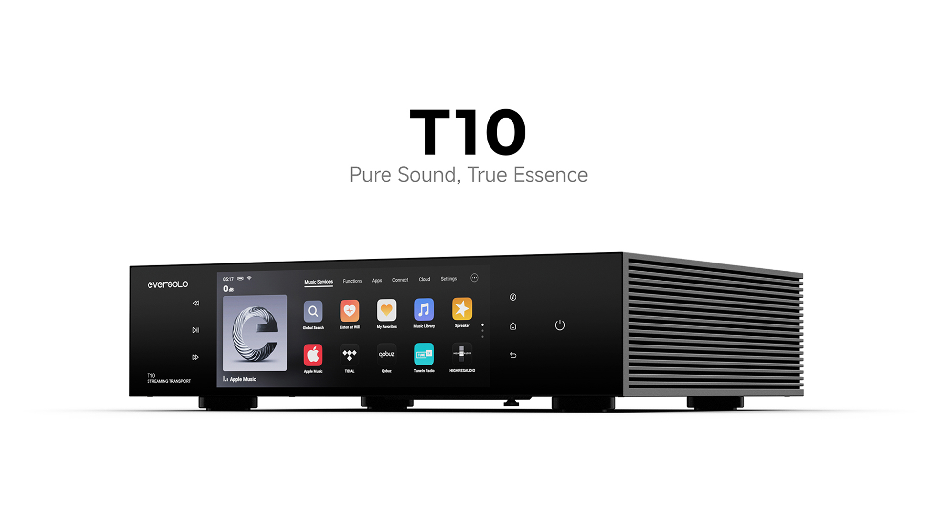 Eversolo T10 Streaming Transport Launched: Pure Sound, True Essence