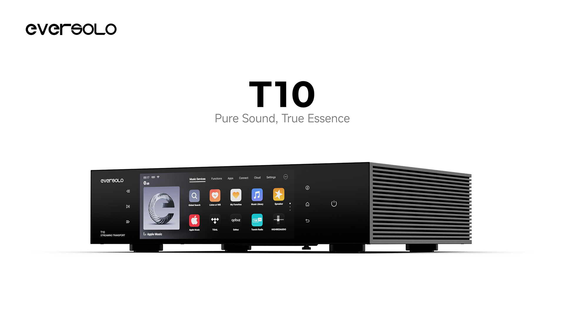 Eversolo T10 Streaming Transport Launched: Pure Sound, True Essence
