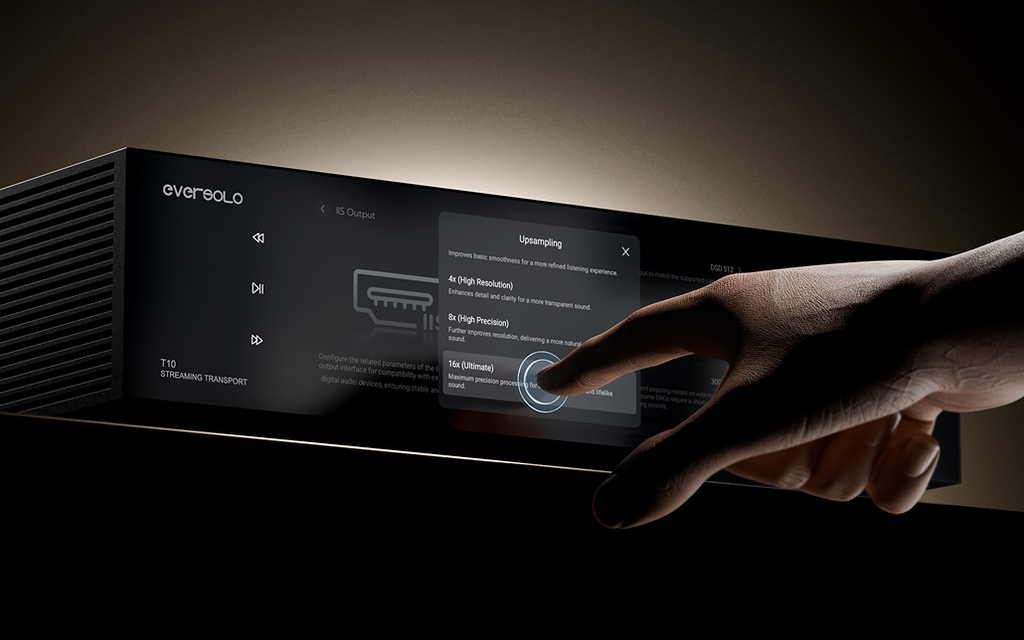 System-Wide PCM Upsampling Comes to Eversolo T10